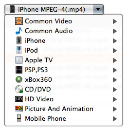 E.M. Total Video Converter For Mac supports reading the following file formats: