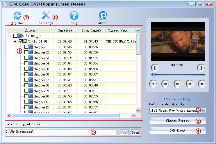 xvid mpeg4