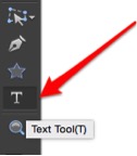 add text to image mac