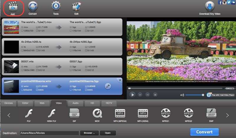 convert video on Mac