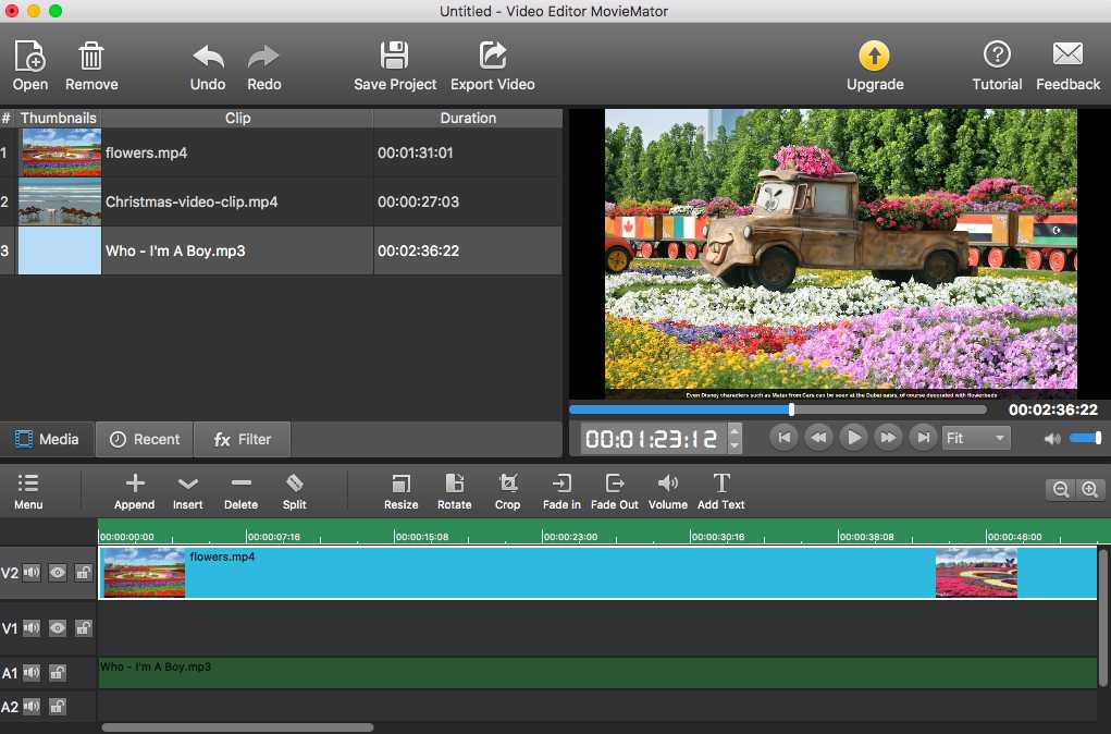 how to edit videos Mac for free