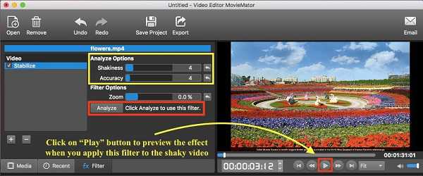 Stabilize Shaky Video mac Free