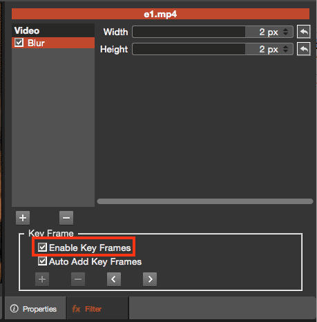video blur effect