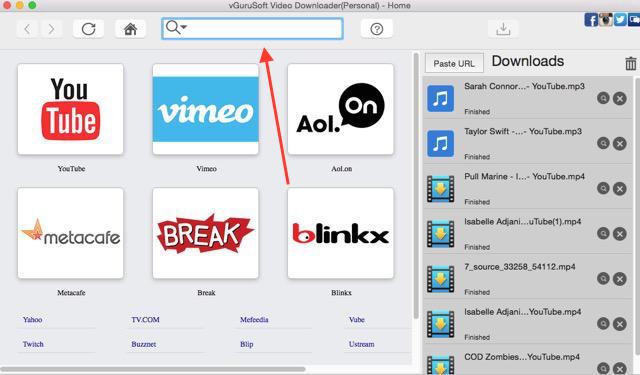 URL video downloader